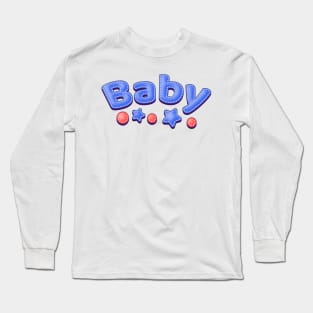 ABDL BABY patch design Long Sleeve T-Shirt